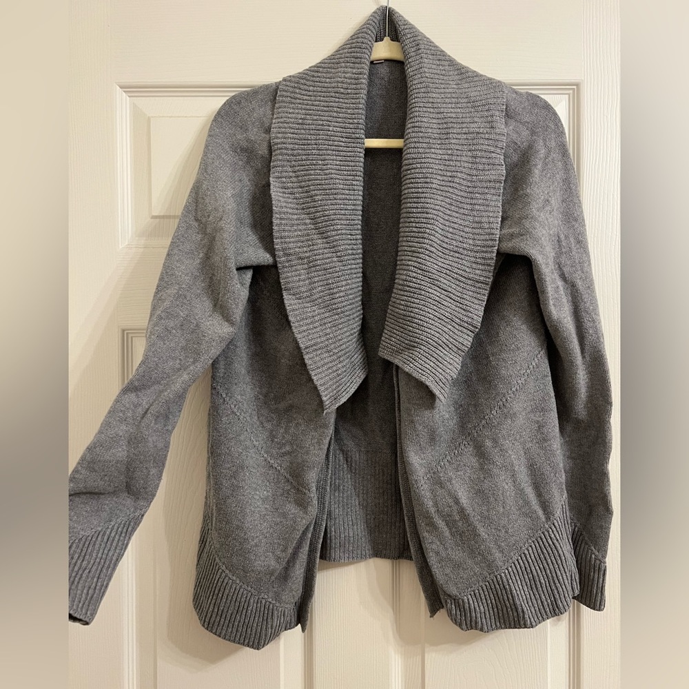 Gap cotton open front cardigan